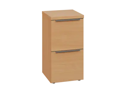 SIN 2 - 42Z kancelářská skříň, 2-zásuvková, 770x400x400, buk royal